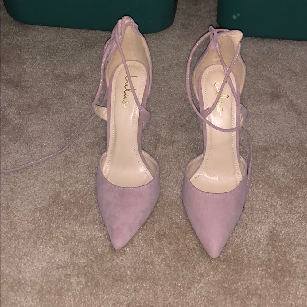 LULUs strappy heels